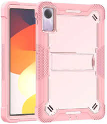 Husa pentru Xiaomi Redmi Pad SE 11 + Folie - Techsuit Rugged TabShell - Rose Gold 