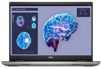 Laptop Dell Precision 7680 16 inch WUXGA Intel Core i9-13950HX 32GB DDR5 SSD 1TB nVidia RTX 3500 12GB Win 11 Pro Titan Grey 