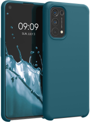 Husa Kwmobile pentru OPPO Find X3 Lite Silicon Verde 55201.57 