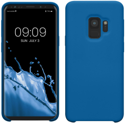 Husa kwmobile pentru Samsung Galaxy S9 Silicon Albastru 44182.228 