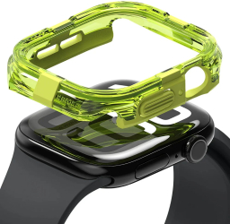 Husa pentru Apple Watch 10 42mm - Ringke Fusion Bumper - Neon Green 
