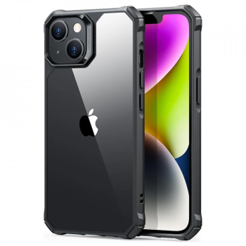 Husa pentru iPhone 13 / iPhone 14 - ESR Air Armor - Clear Black 
