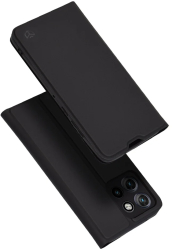 Husa pentru Motorola Edge 50 Neo / Motorola ThinkPhone 25 - Techsuit Magskin Book - Black 