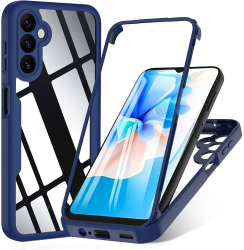 Husa pentru Samsung Galaxy A16 4G / A16 5G + Folie - Techsuit ColorVerse 360 Series - Blue 