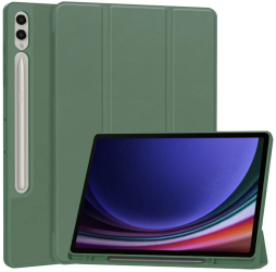 Husa pentru Samsung Galaxy Tab S9 Plus / S10 Plus - Techsuit Flex Trifold - Green 