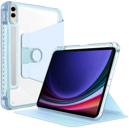 Husa pentru Samsung Galaxy Tab S9 Plus / S9 FE Plus / S10 Plus - Techsuit Crystal Vision - Bleu 