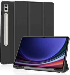 Husa pentru Samsung Galaxy Tab S9 Ultra / S10 Ultra - Techsuit Flex Trifold - Black 