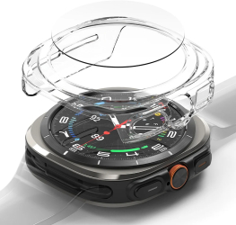 Husa pentru Samsung Galaxy Watch UltraA 47mm + Folie - Ringke Slim - Clear 