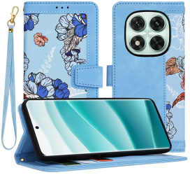 Husa pentru Xiaomi Redmi Note 14 Pro / Poco X7 - Techsuit FlipCraft - VibrantA Blue 