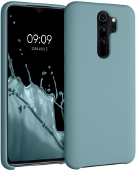 Husa pentru Xiaomi Redmi Note 8 Pro Silicon Verde 50248.207 kwmobile 