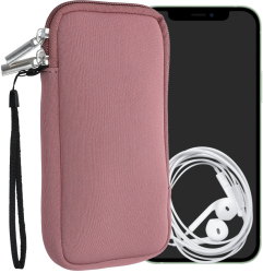 Husa Universala pentru telefon XL - 6 8 inch Neopren Roz 46188.4.167 kwmobile 