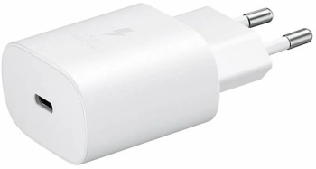 Incarcator de Priza Type-C 25W 3A - Samsung EP-TA800EWE GP-PTU021SOAWQ - White Bulk Packing 