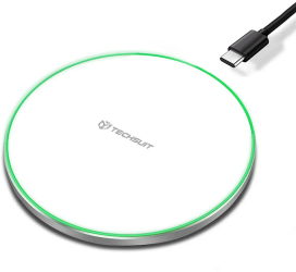 Incarcator Wireless 15W 3A - Techsuit Premium CHWR031 - White 