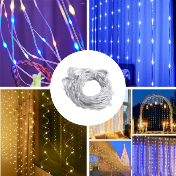 Instalatie 240LED tip perdea 5x1m IP44 exterior 
