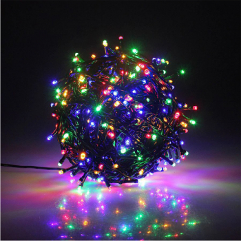 Instalatie pom liniara 100 LED 9m multicolor 