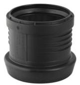 Manson de tranzitie pentru toaleta Geberit Silent-PP la db20/PE d90 390496141 