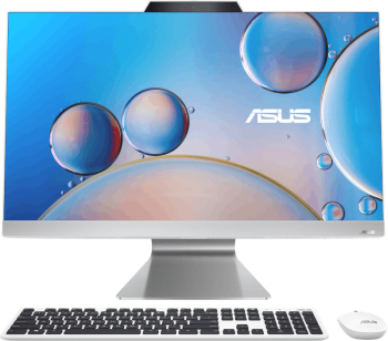 All-In-One PC ASUS F3402 23.8 inch FHD IPS Procesor AMD Ryzen 5 7520U 2.8GHz 16GB RAM 512GB SSD Radeon 610M Camera Web no OS 