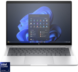 Laptop HP Elite x360 1040 G11 9G0G7ET WUXGA IPS Touch Intel Core Ultra 7 155H 16GB LPDDR5X 512GB SSD Intel Arc Win 11 Pro Silver 