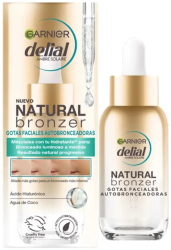 Autobronzant facial cu acid hialuronic si extract de nuca de cocos Garnier Natural Bronzer 30 ml 