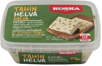 Halva de susan cu fistic de Antep 350 gr Koska Traditional Turcesc 