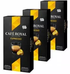 Capsule Cafe Royal Espresso 3 x 10 capsule compatibil Nespresso 159 grame 