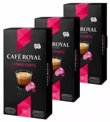 Capsule Cafe Royal Lungo Forte 3 x 10 capsule compatibil Nespresso 159 grame 