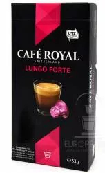 Capsule Cafe Royal Lungo Forte compatibil Nespresso 10 capsule 53 grame 