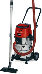 Aspirator umed uscat Einhell PXC TE-VC 3630 Li S-Solo vas colectare 30 L 150 mbr 2.5 m furtun aspirare fara acumulator incarcator 