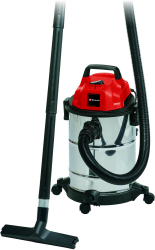 Aspirator umed-uscat Einhell TH-VC 1820 S 1250W 18 kPa vas 20L inox furtun 1.5m functie suflare aer