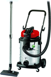 Aspirator umed-uscat TE-VC 2230 SA ECO Power 1150W 22 kPa vas 30L inox furtun 3m functie suflare aer tub metalic