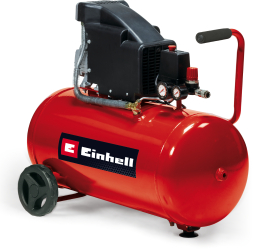 Compresor aer cu ulei Einhell TC-AC 190508 1500W 8 bar 50L Rosu