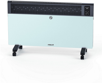 Convector Finlux FCH-3090 WGLS 2000W Timer Wi-Fi Telecomanda 2 nivele IP24 Alb 