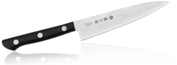 Cutit de bucatarie Tojiro DP Damascus Petty Knife 135mm F-333 - VG10 - laminat 37 straturi 