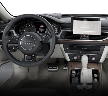 Folie Protectie Display Navigatie Duragon Audi A6 2014-2018 Duragon silicon Mat Anti-zgarieturi Anti-amprenta Anti-reflex Regenerabil 