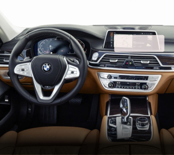 Folie Protectie Navigatie BMW Seria 7 2019-2022 Duragon protectie Display Navigatie silicon Transparent Anti-zgarieturi Anti-amprenta 