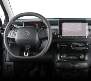 Folie Protectie Navigatie Citroen C4 Cactus 2018-2020 Duragon protectie Display Navigatie silicon Mat Anti-zgarieturi Anti-amprenta An 