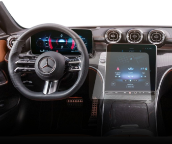Folie Protectie Navigatie si Ceasuri de bord Mercedes-Benz C-Class W206 2021+ Duragon protectie Display Navigatie si Ceasuri de bord si