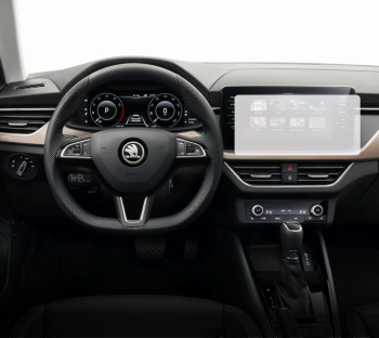 Folie Protectie Navigatie Skoda Scala 2018-2023 Duragon protectie Display Navigatie silicon Mat Anti-zgarieturi Anti-amprenta Anti-ref 