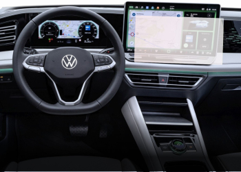 Folie Protectie Navigatie si Ceasuri de bord Volkswagen Tiguan 2020-2023 Duragon protectie Display Navigatie si Ceasuri de bord silicon T 