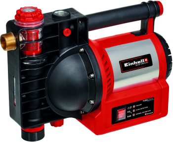 Pompa de suprafata pentru apa curata Einhell GE-GP 1246 N FS 1200 W 4600 l/h debit maxim 5 bar presiune maxima 35°C temperatura maxima 
