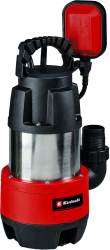 Pompa submersibila apa murdara Einhell GC-DP 9040 N 900 W 22000 lh adancime 7 m inaltime 9 m particule 40 mm 