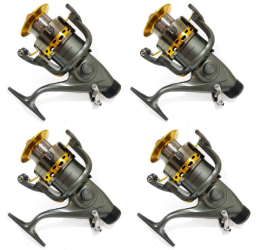 Set 4 Mulinete Diamant Alb KT6000A Baitrunner 9+1 Rulmenti 