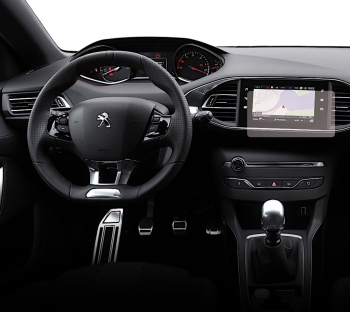Folie Mata protectie display pentru Navigatie Peugeot 308 5 Doors 2017-2021 Anti-Amprenta din silicon 