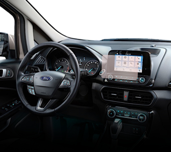 Folie Protectie Display Navigatie Duragon Ford Ecosport 2017+ silicon Transparent Anti-zgarieturi Anti-amprenta Regenerabila Flexibil 