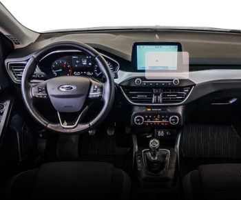 Folie Protectie Display Navigatie Duragon Ford Focus 2021-2023 silicon Transparent Anti-zgarieturi Anti-amprenta Regenerabila Flexibi 