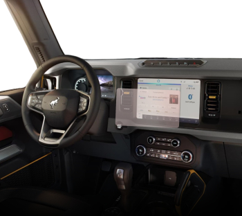 Folie Protectie Navigatie Ford Bronco Badlands 2024+ Duragon protectie Display Navigatie silicon Mat Anti-zgarieturi Anti-amprenta Ant 