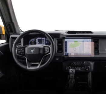 Folie Protectie Navigatie Ford Bronco Outer Banks 2021+ Duragon protectie Display Navigatie silicon Transparent Anti-zgarieturi Anti-am 