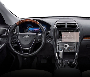 Folie Protectie Navigatie Ford Explorer 2015-2019 Duragon protectie Display Navigatie silicon Transparent Anti-zgarieturi Anti-amprenta 