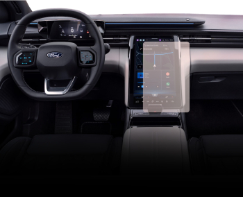Folie Protectie Navigatie Ford Explorer Electric 2023+ Duragon protectie Display Navigatie silicon Transparent Anti-zgarieturi Anti-amp 
