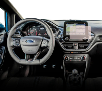 Folie Protectie Navigatie Ford Fiesta ST 2018+ Duragon protectie Display Navigatie silicon Transparent Anti-zgarieturi Anti-amprenta R 